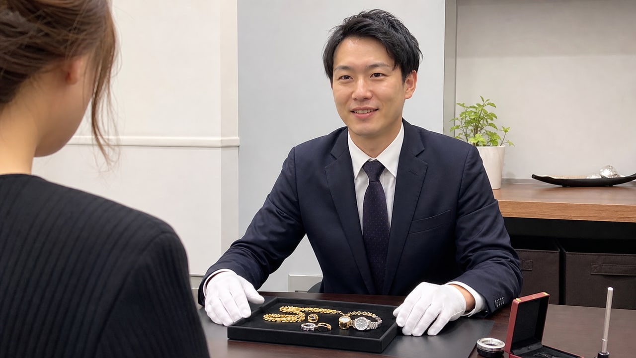 買取営業スタッフの接客イメージ